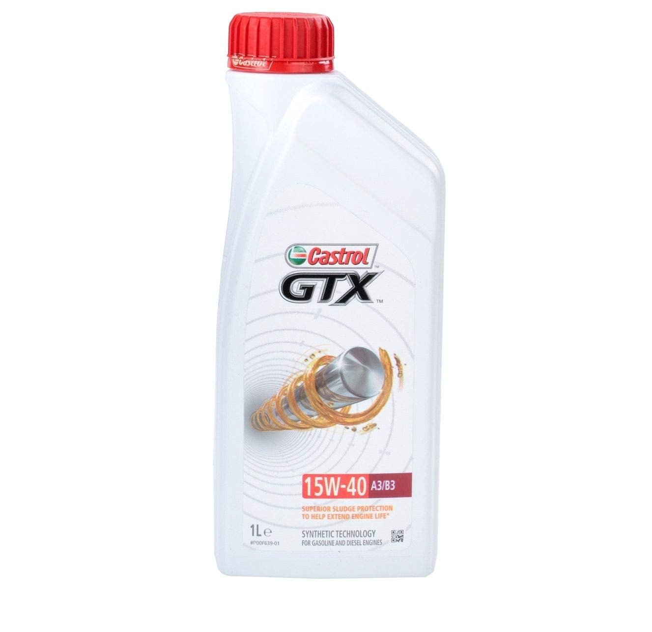 Castrol 14F730 GTX 15W40 A3/B3 Engine Oil, 1 L