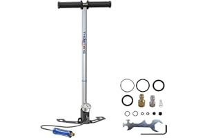THAISTONE PCP Air Pump 3 Stage PCP Hand Pump 4500 psi CE Certified PCP Airgun Pump PCP Air Rifle Pump High Pressure Air Pump for Filling Air Rifles, Scuba Tank, Paintball, Airgun