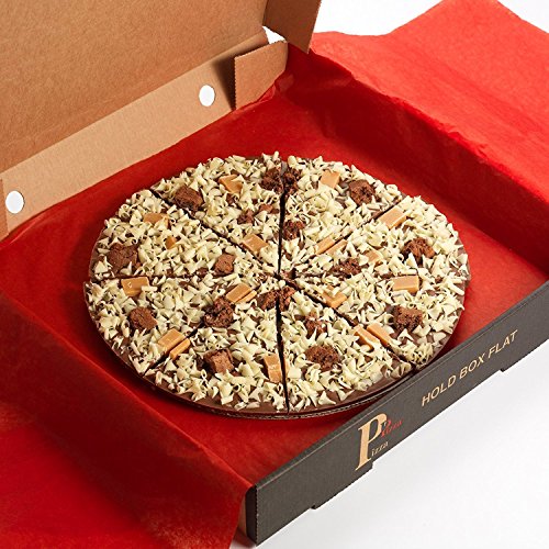 Gourmet Schokolade 7"Pizza. Belgische Schokolade Crunchy Munchy 7" Pizza