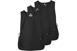 ADAR UNIFORMS Adar Universal Cobbler Apron 3 Pack - Unisex Cobbler Apron