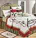 C&F Home Holiday Garland King Quilt 100% Cotton Lightweight Machine Washable Reversible Bedspread Coverlet King Green