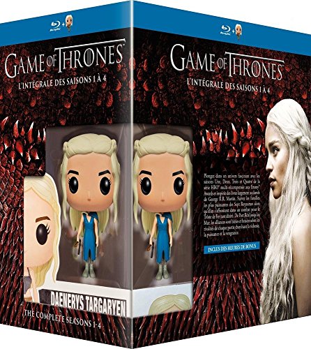 Game Of Thrones (Le Trône De Fer) - L'intégrale Des Saisons 1 À 4 - + Figurine Pop! (Funko) - Blu-Ray