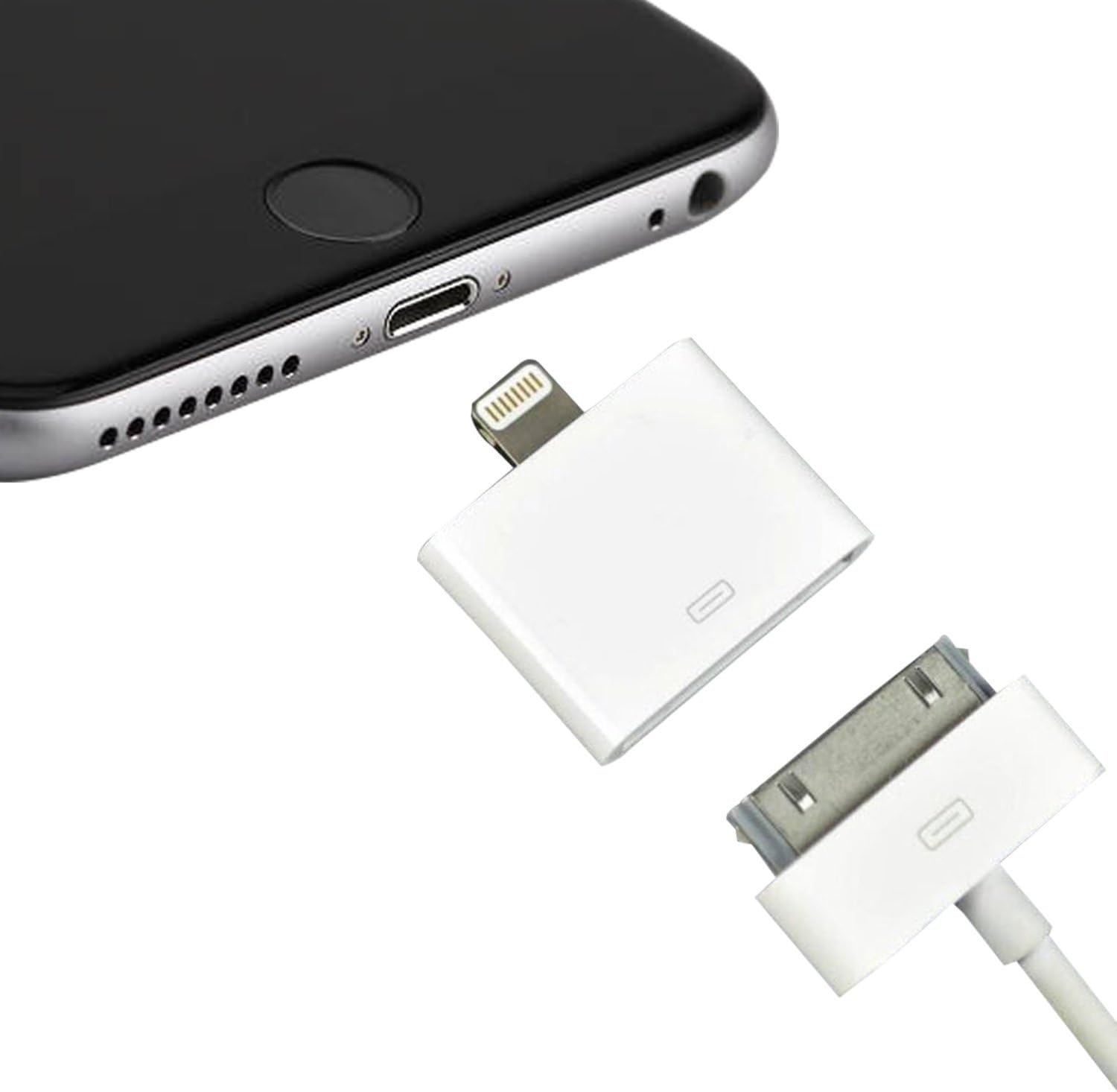 Câble USB 30 Broches 100 Cm Pour IPhone 4s/4, IPad 1-3 - Charge Et Synchronisation - Noir