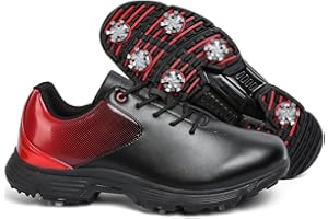 THESTRON Waterproof Golf Shoes for Men Spikeless Outdoor Golf Sport Training Sneakers Classic Mens Golf Trainers Size 13 14 …