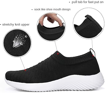 pull on walking shoes