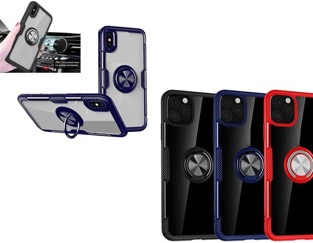 JCGJ Ultra Thin 4 in 1 Premium Nanotech Impact Case, for iPhone Series. (red, for iPhone XR)