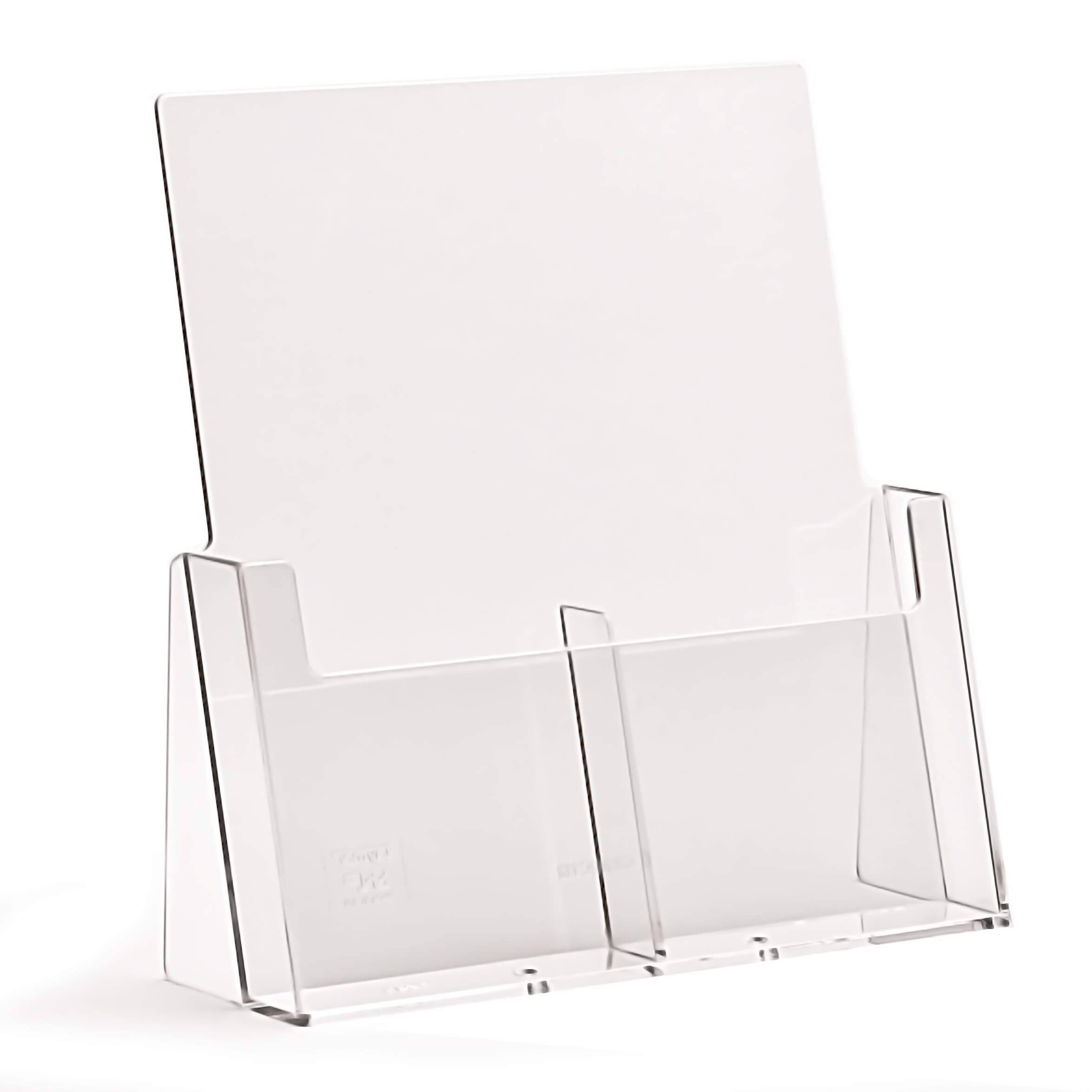 taymar Brochure Stand in DIN Long Portrait Format, Table Brochure Stand — image 1
