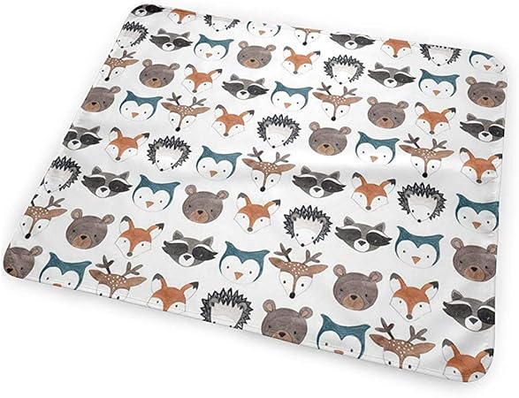 woodland baby changing mat