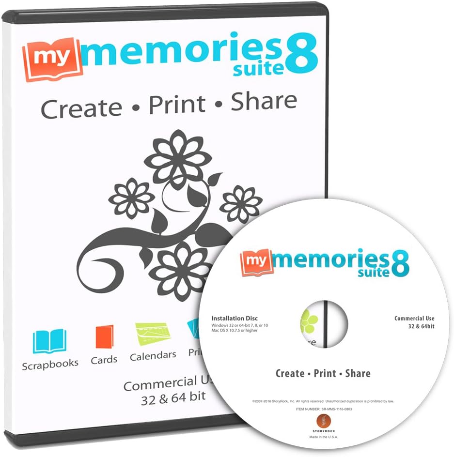 My Memories Suite 8.0 Digital Scrapbooking Software [OLD VERSION]