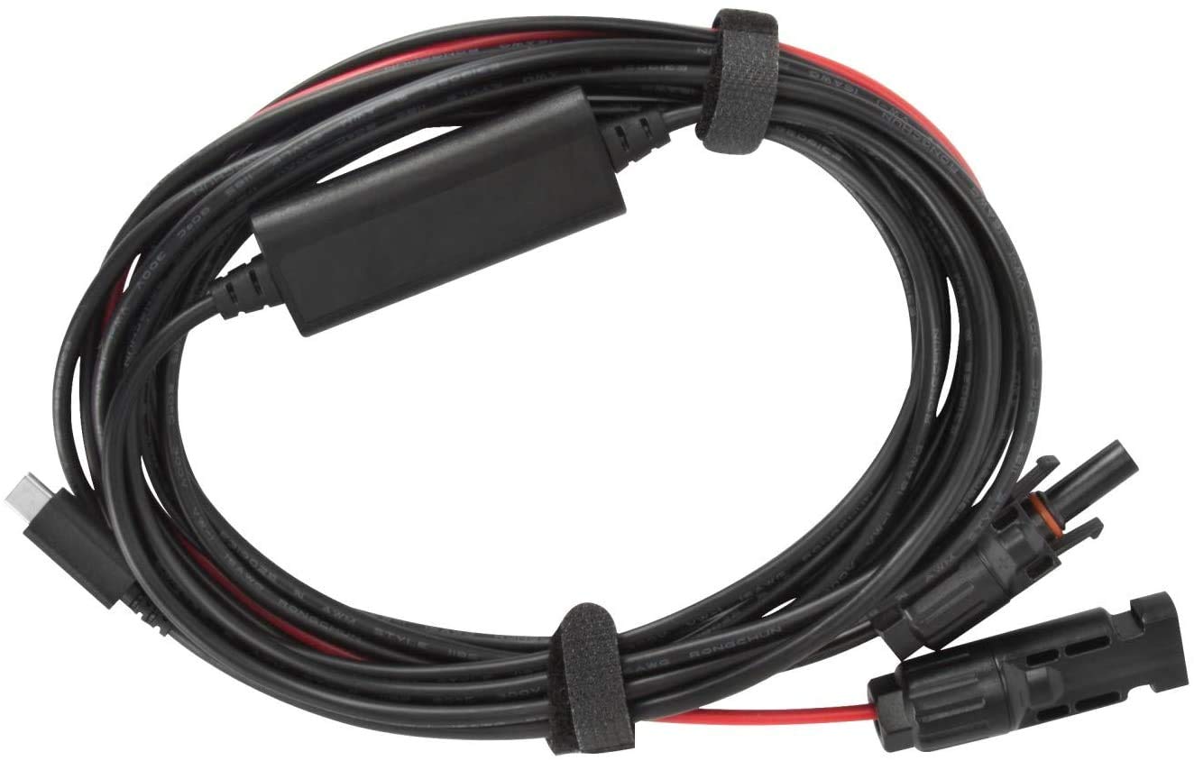 ECOFLOW EF MC4 to USB Type-C Cable with MC4 Waterproof Port for River 370 Power Station