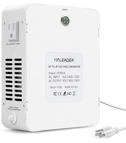 Japanese / US Voltage Converter Transformer / 日本/米国の電圧変換トランス Amazon.com: VCT VT-1000J - Japanese Step Up/Down Voltage