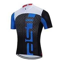 Cycling Jersey Men, Summer Short Sleeved Bike