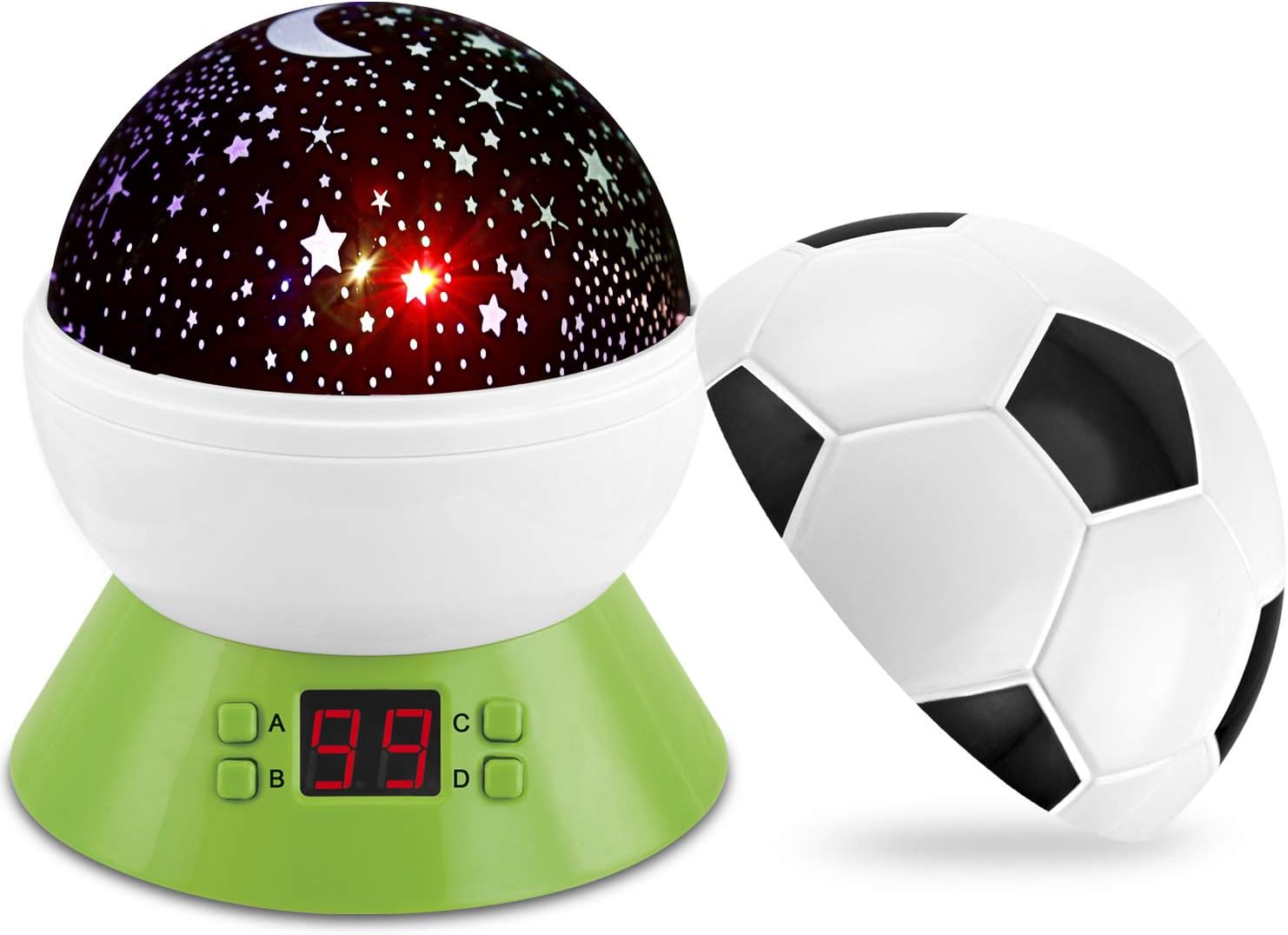 Star Sky Night Lamp for Kids Night Light Star Projector, Gifts for 1-14 Year Old Girls Boys, Timer Rotating Projection Lamp Ceiling Stars Glow in The Dark