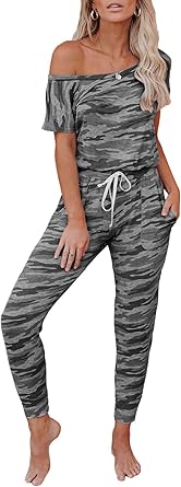 off shoulder lounge jumpsuit