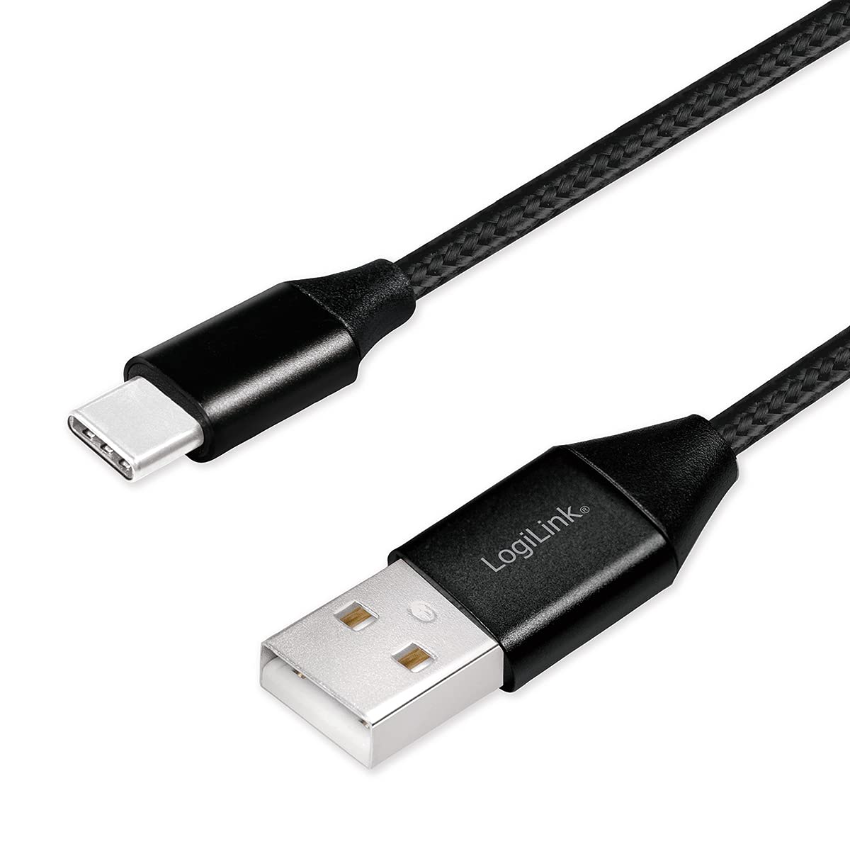 USB 2.0 Connection Cable, USB (Type A) to USB (Type C) Black, 1 m