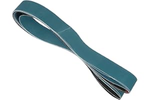 Kozelo 3 Pack Sanding Belts 2 x 72 Inch 600 Grit Zirconia Abrasive Belt Sander Paper for Belt Sander Metal Grinding Wood Work