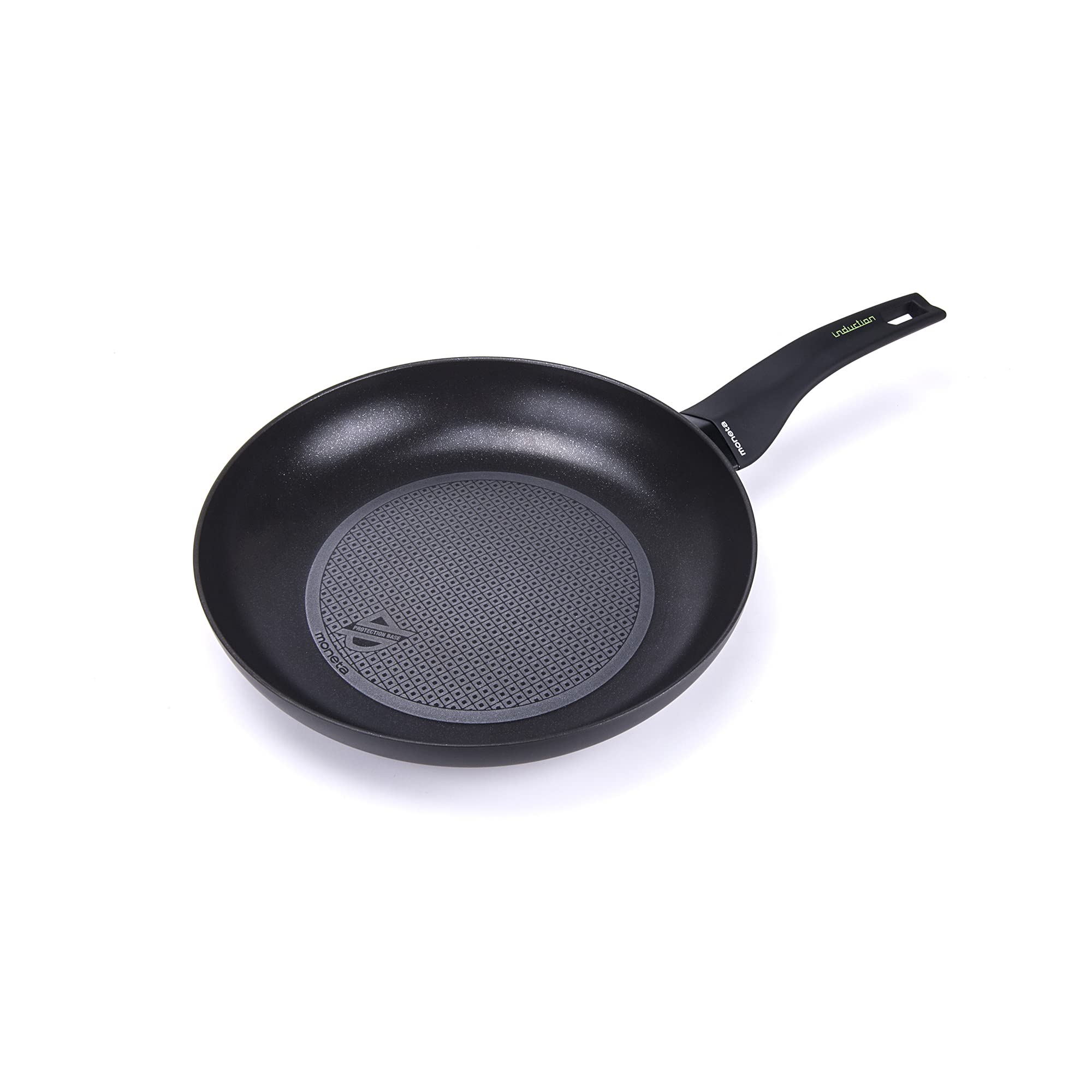 Moneta Nova, Protection Base, Frypan 26cm, Aluminium, Induction, black