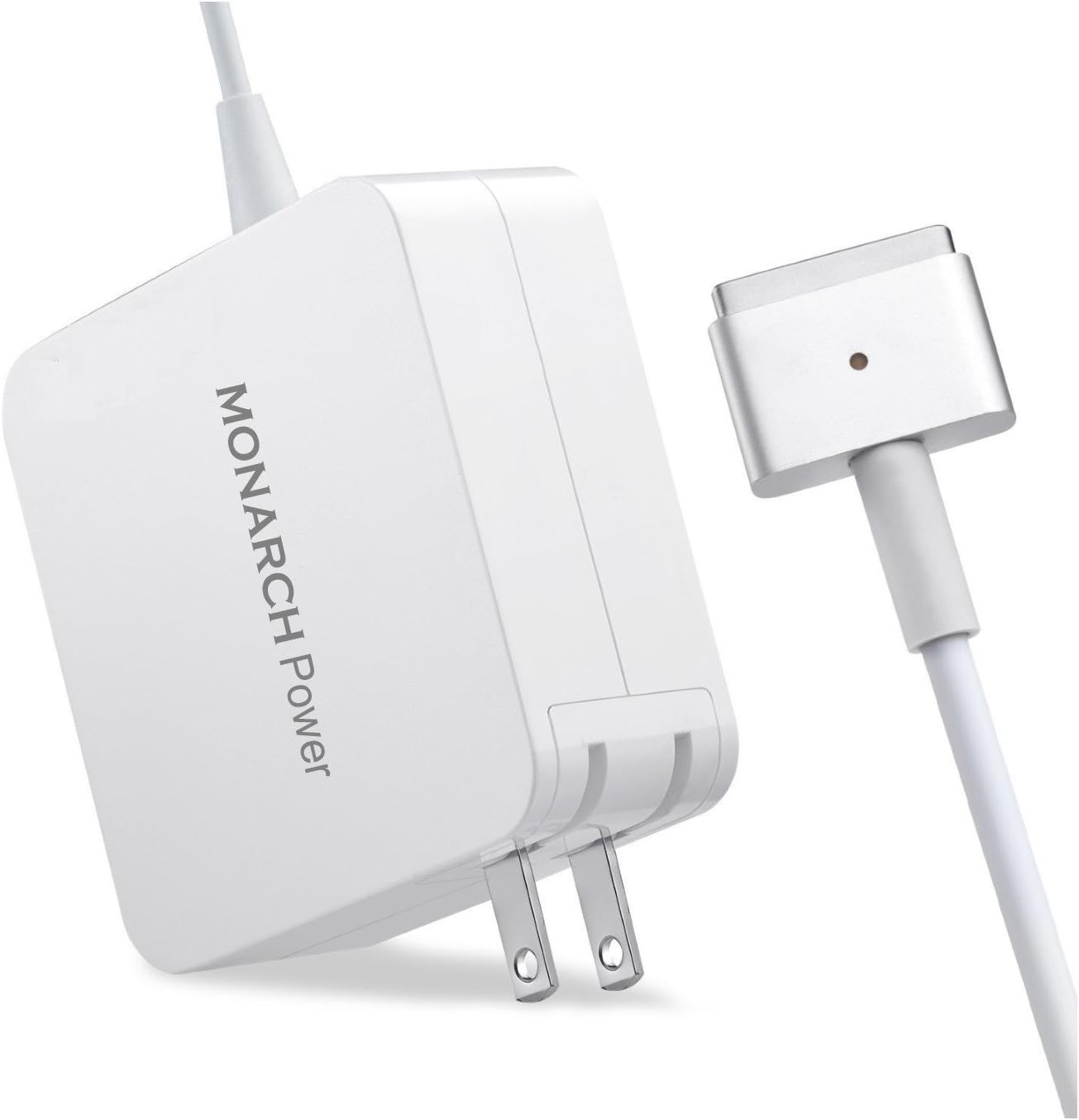Monarch Power 60W magnetic T-Tip Replacement Charger for Macbook Pro Retina and Macbook Air Power Adapter Magnetic 11-inch | 13-inch | 15-inch (Late 2012 Models to Current)