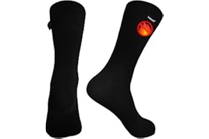 Fullsheild Fire Resistant Socks - Military Boot Socks, Flame Retardant for Auto Racing, Welding, Black