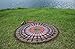 Apoorva's Handmade Frindge Roundie, Mandala Round, Beach Blanket, Picnic Beach Sheet, Yoga Sheet, Meditation Yoga Mat with Beautiful Carry Bag