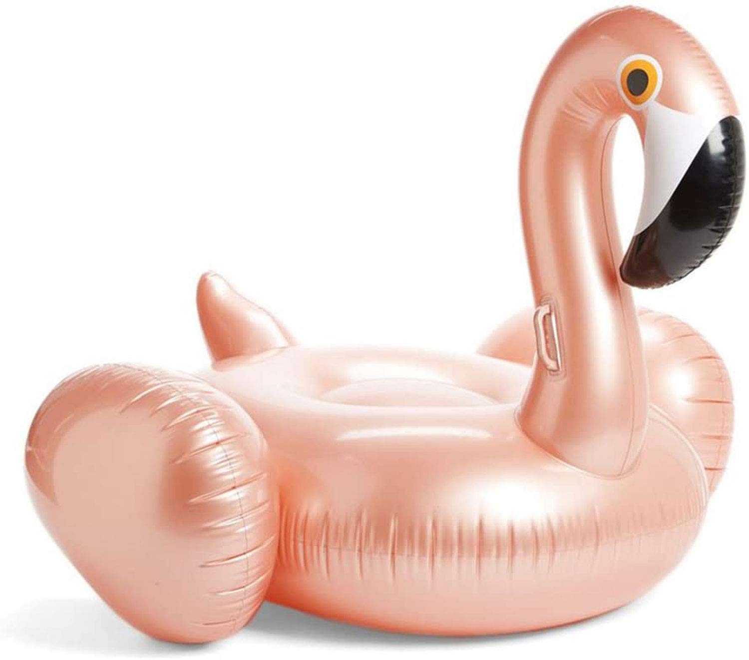 Rancross Giant Inflatable Flamingo Pool Float,Rose Gold Swim Ring Flamingo Float Water Toy For Fun