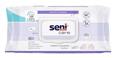 Seni Care Wet Wipes (Xxl) - 80 Pieces