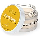 Routine. Natural Deodorant (2 Fluid Oz.) The Curator (Baking Soda Free) | Aluminum Free Natural Deodorant for Women & Men | Eucalyptus, Geranium, Black Spruce & Cocoa (Cream Jar Formula)