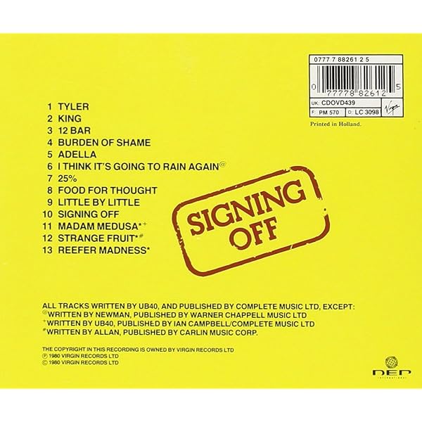 Amazon.com: UB40 - UB45 - Vinyl LP - RSD 2024: CDs & Vinyl