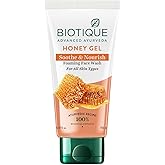 Biotique Bio Honey Gel Refreshing Foaming Face Wash, 150ml/ 5.07 Oz. I All Skin Type I Enriched with Honey Powerful Cleanser, Brightens Complexion, Boosts Skin Tone