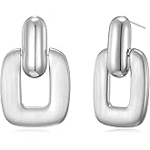 Gold Silver Hoop Dangle Earrings For Women Statement Retro Earrings Multiple Styles Jewelry for Birthday Party Jewelry