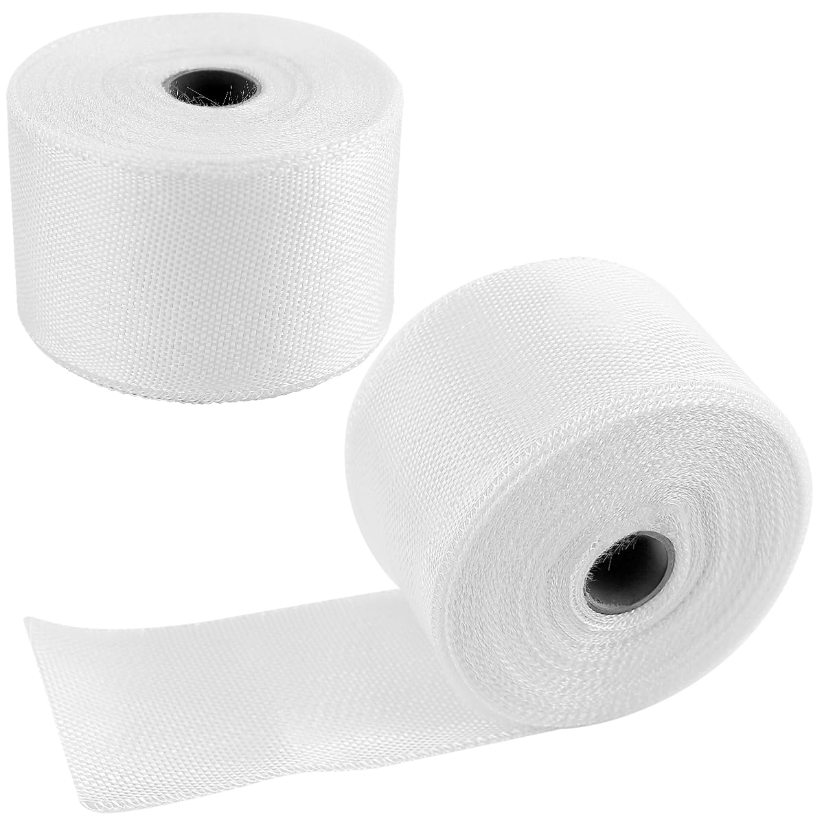 ZJIVQO 5cm×250cm Fiberglass Cloth Tape Strong Fiberglass Cloth Mesh Tape Heat Insulation Fiberglass Cloth Tape Weave Glass Fiber Cloth for Reinforced Repair Winding