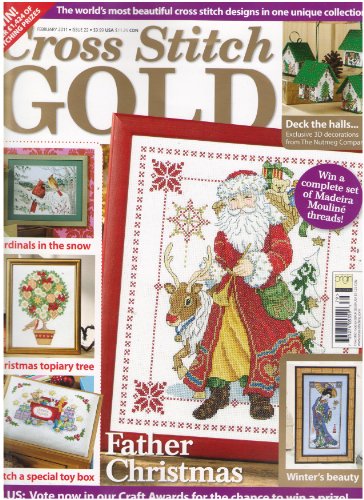 Cross Stitch Gold (Father Christmas, Feb. 2011) by (Single Issue Magazine)