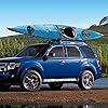 Goplus-2-Pair-Canoe-Boat-Kayak-Carrier-Car-SUV-Truck-Roof-Top-Mount-J-Cross-Bar