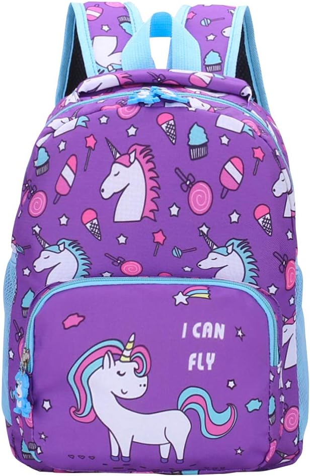 Childern’s Backpack, Little Girl Princess Schoolbag Toddler Daypack Cute Cartoon Print Kids