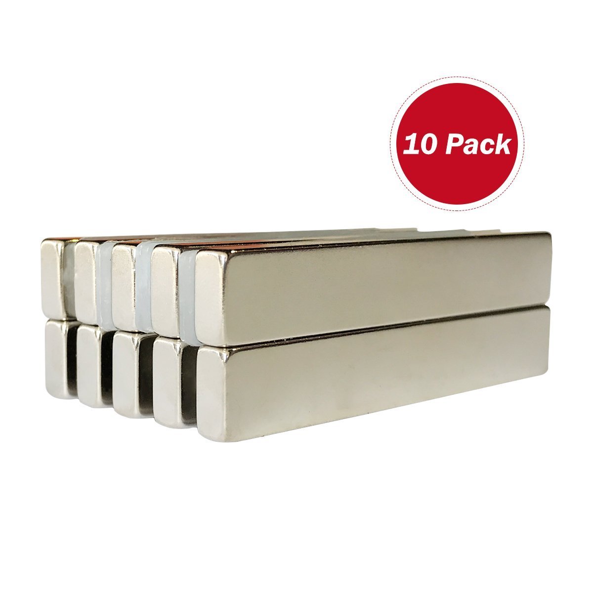 Magnete A Barra Al Neodimio N52 Magnetizzato Diametralmente 5x50 Mm - Ideale - Foto 4