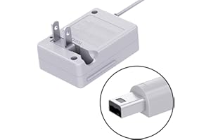 HAUZIK Power Supply Replacement Compatible with Nintendo 3DS, 3DS XL, 2DS, 2DSXL, DSi, DSiXL Charger AC Adapter with Cable