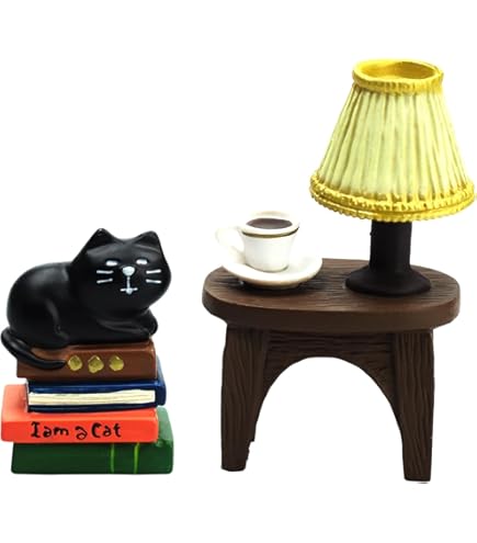 GUOYOU 10 stuks kattenfiguren, schattige dierenfiguren, set