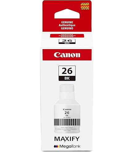Amazon.com: Canon GI-26 Genuine Pigment Magenta Ink Bottle