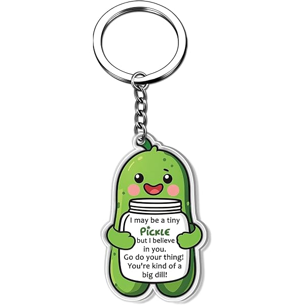 Pickle Gifts For Pickle Lovers-20 Oz Funny Pickle Stainless Steel Tumbler Cup Keychain Employee Appreciation Gift Thank You Gifts Pickle Lovers Coworker