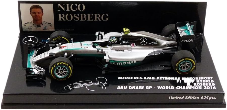 Mercedes Amg W07 F1 Gp Abu Dhabi 2016 Campeon Mundial Nico Rosberg Minichamps 1 43 Perspacktives Com