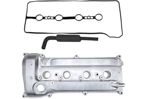 Mocar7 Engine 2AZ-FE Parts Aluminum Valve Covers Compatible with Toyota Camry Highlander Harrier Rav4 Previa Alphard Rukus Matrix Mark Scion tC xB 2000-2015 2.4L Replace 1120128014 1120128033