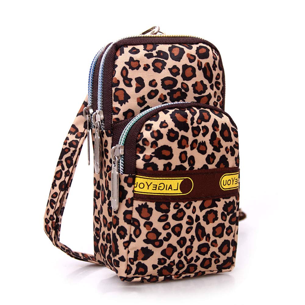 whatUneed Ladies Cross-body Bag Mobile Phone Shoulder Bag Wallet Pouch, Handbag Wristlet Purse for Carrying Card Cellphone for Women