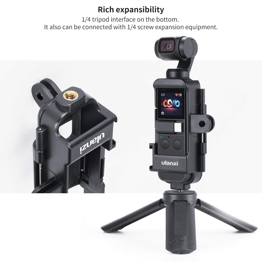 Sutefoto Aluminium Cage Compatibile per DJI Osmo Pokcet