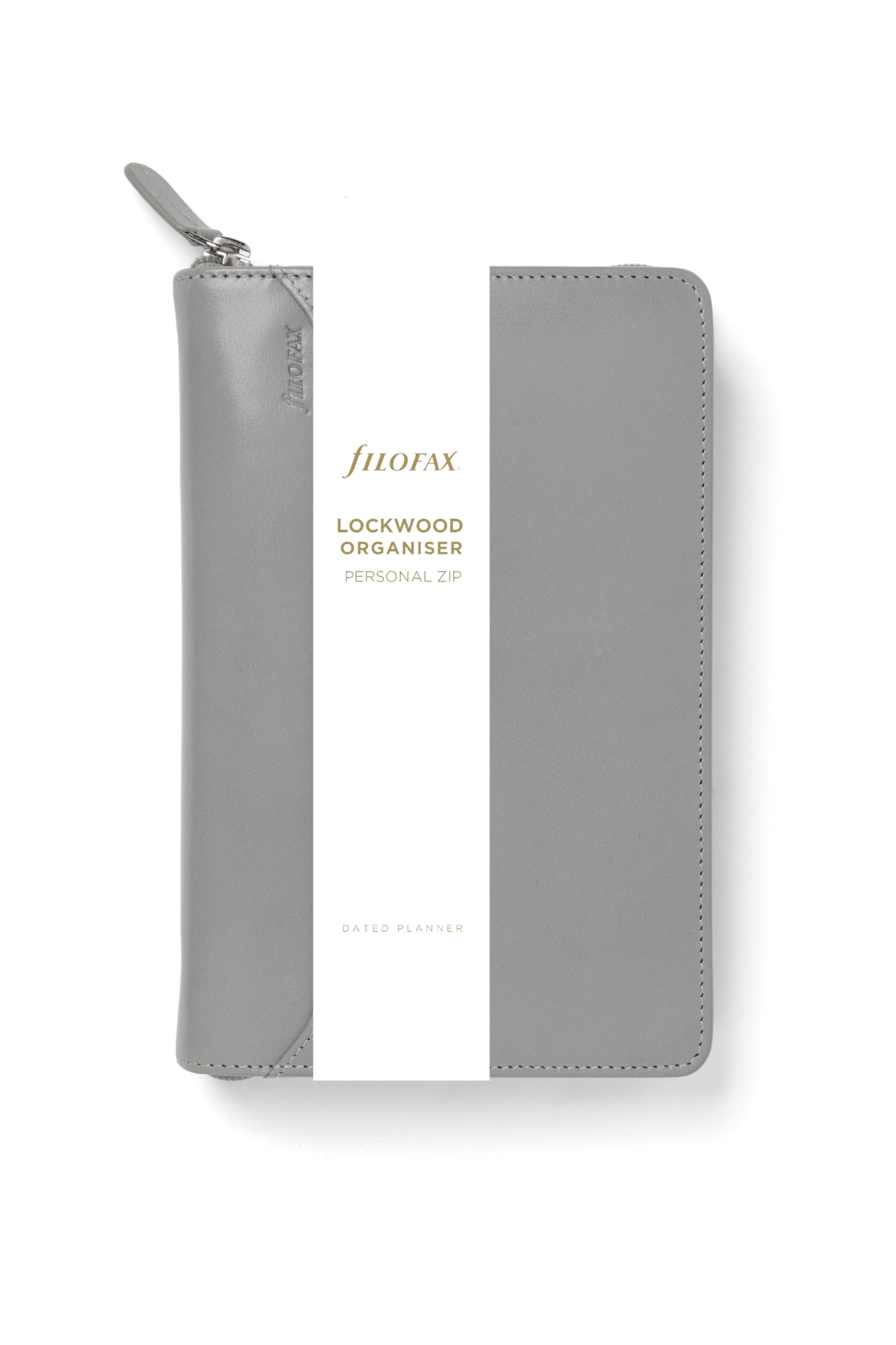Filofax Personal Lockwood Zip organiser - Concrete