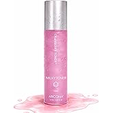 ARCONA Cranberry Toner – Vegan Milky Toner for Face | Brightening & Hydrating Rice Toner for Face | Phyto-Nutrients & Essential Fatty Acids, 4 fl oz.