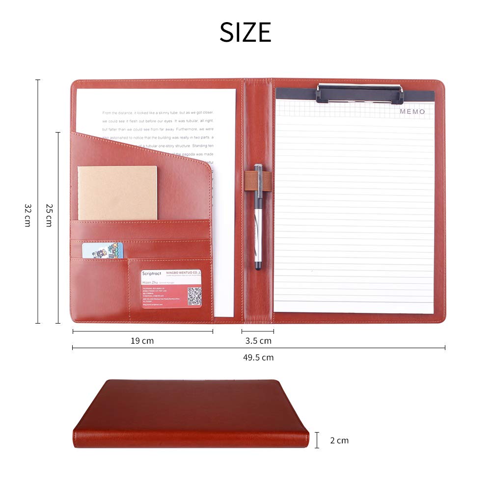 Cartellina Per Documenti Firmati D.RECT - 10 Scomparti Con Etichette, Nero - Foto 2