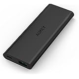Aukey 3600mAh Portable Charger External Battery with AIPowerTech for iPhone 6S, 6S Plus,6 Plus,6,(The First Portable Charger with Apple Lightning Input Port, Lightning Cable is not included) - Black
