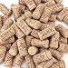 Tebery #8 Natural Wine Corks Premium Straight Cork Stopper 7/8" x 1 3/4", Excellent for Bottled Wine - 100 Count primary