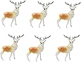 6 X Plastic Reindeer Cake Decorations - As Used By Nigella! : Aazon.co.uk