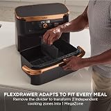 Ninja Foodi FlexDrawer Air Fryer Dual Zone 10.4L 7-in-1 AF500UKCP view 4